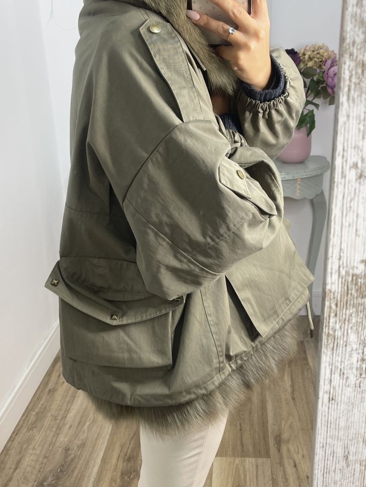 Abrigo Luxemburgo verde