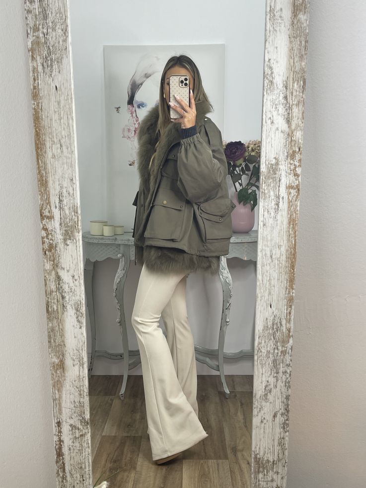 Abrigo Luxemburgo verde