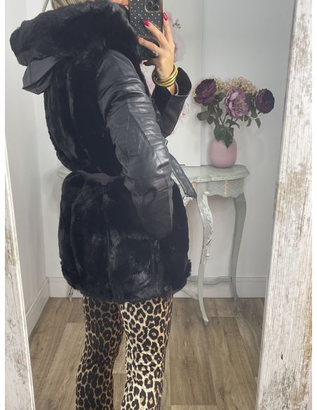 Abrigo Amsterdam negro