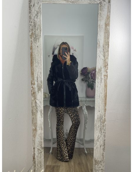 Abrigo Amsterdam negro