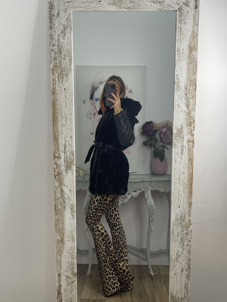 Abrigo Amsterdam negro