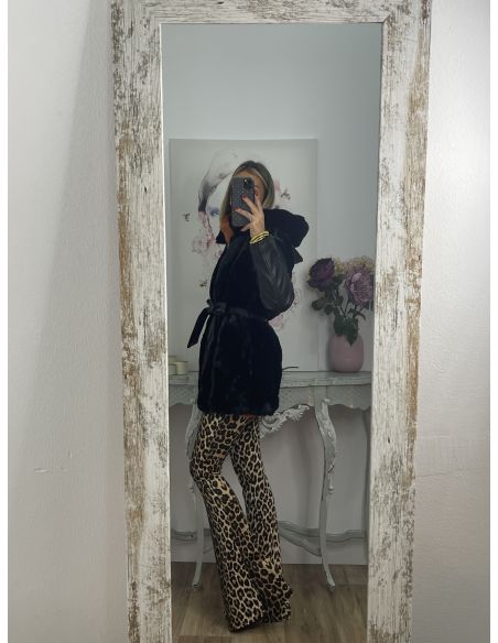 Abrigo Amsterdam negro