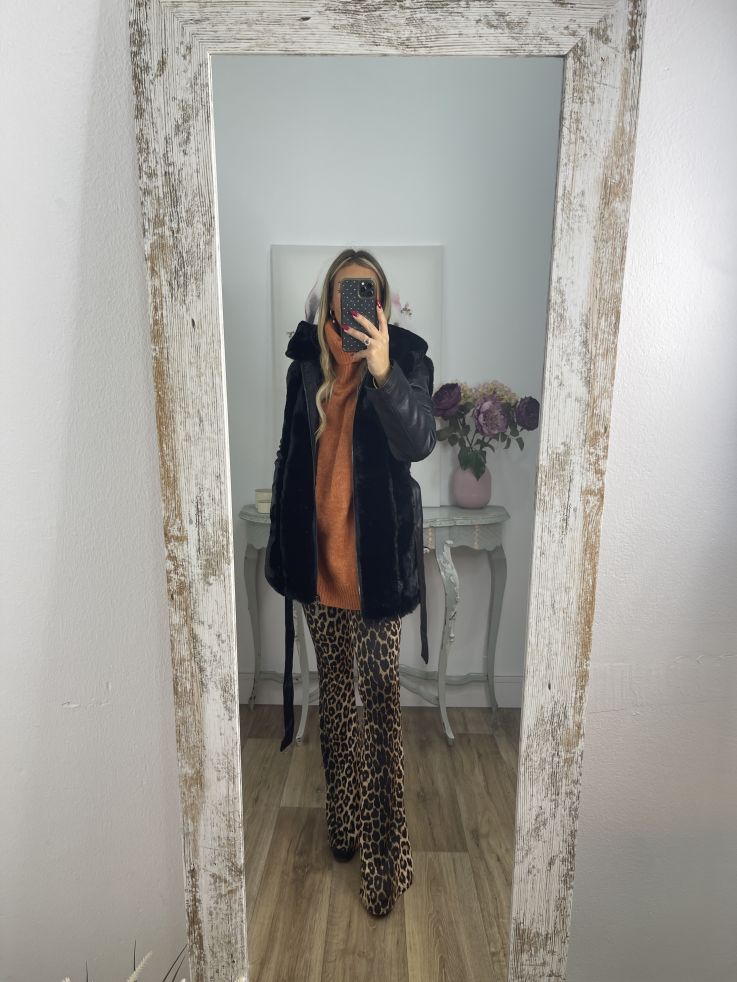 Abrigo Amsterdam negro