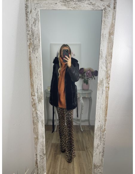 Abrigo Amsterdam negro