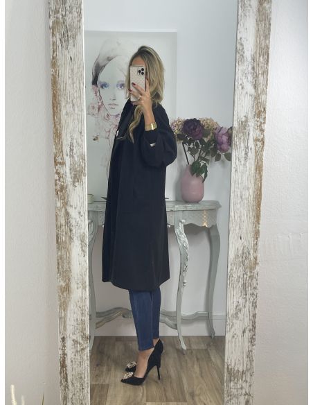 Abrigo Yoana en negro