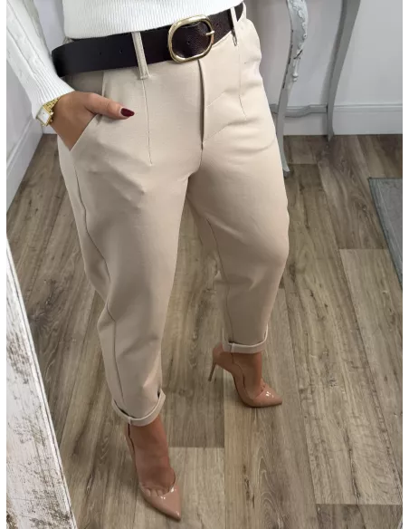 Pantalón Colett taupe
