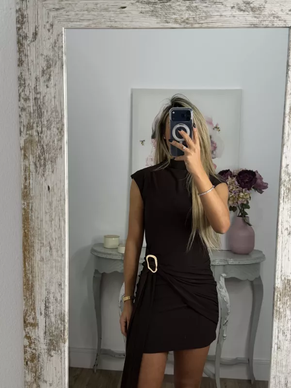 Vestido Yala chocolate