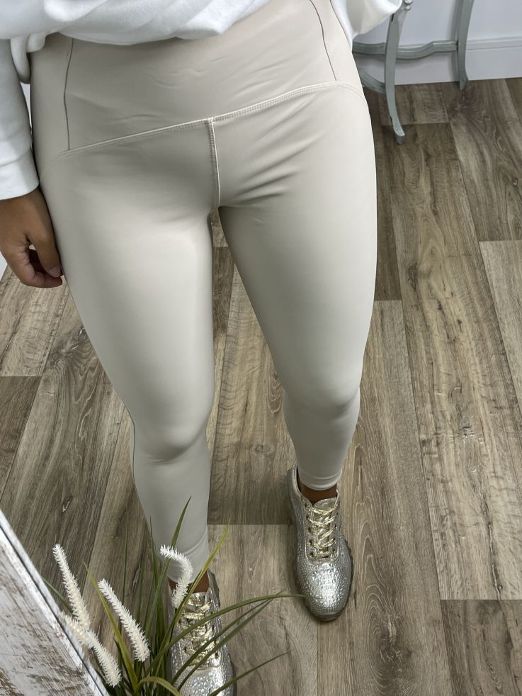 Leggins polipel beige