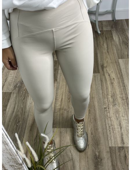 Leggins polipel beige