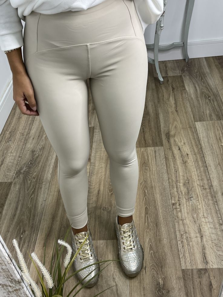 Leggins polipel beige