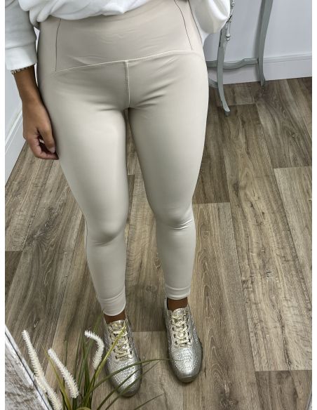 Leggins polipel beige