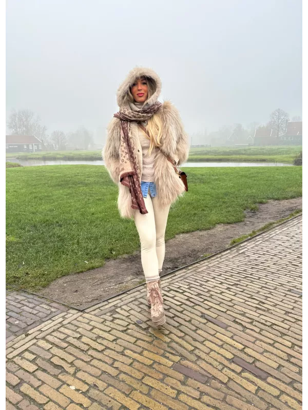 Leggins polipel beige