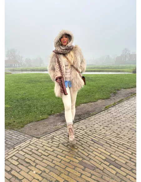 Leggins polipel beige