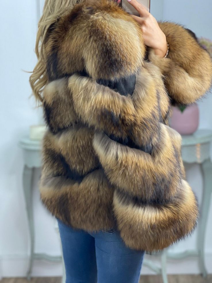 Abrigo Venecia tonos marrones