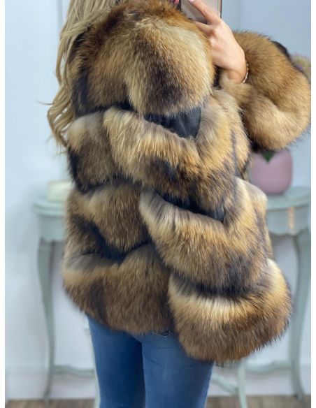 Abrigo Venecia tonos marrones