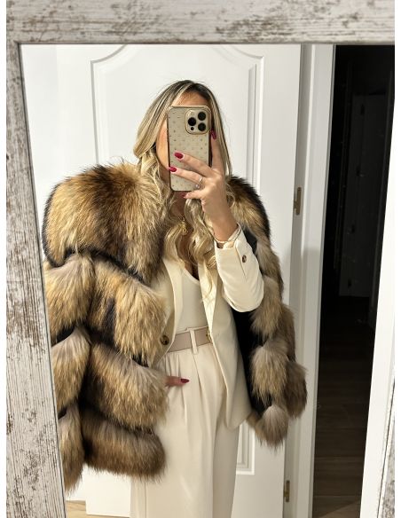 Abrigo Venecia tonos marrones