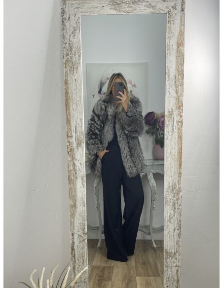 Abrigo Hamburgo gris