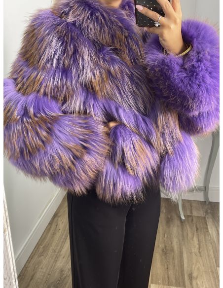 Abrigo Venecia morado