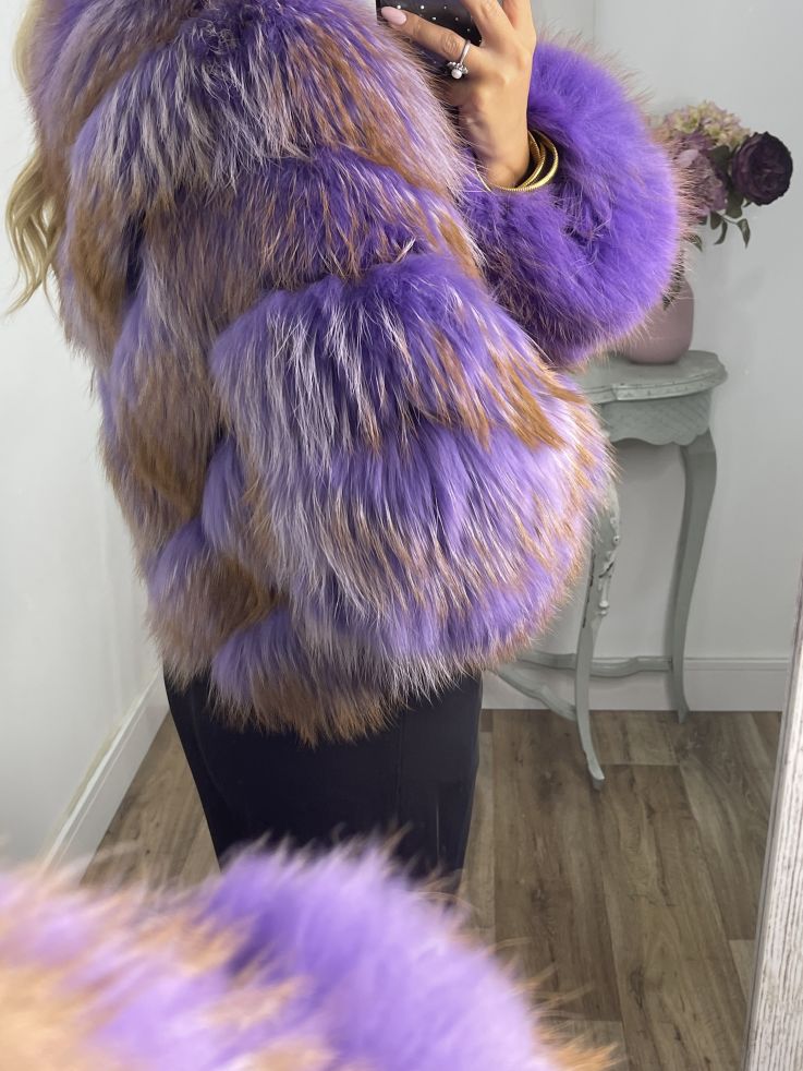 Abrigo Venecia morado