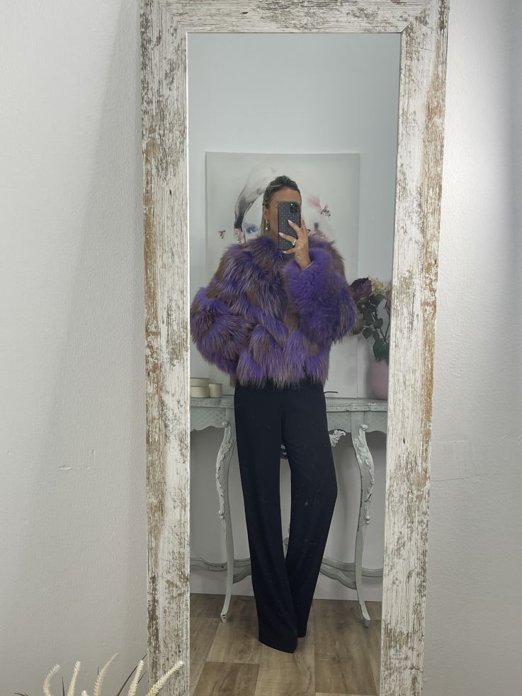 Abrigo Venecia morado