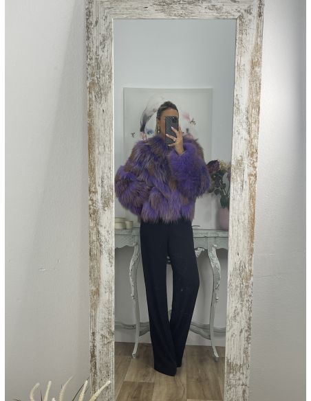 Abrigo Venecia morado