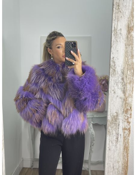 Abrigo Venecia morado