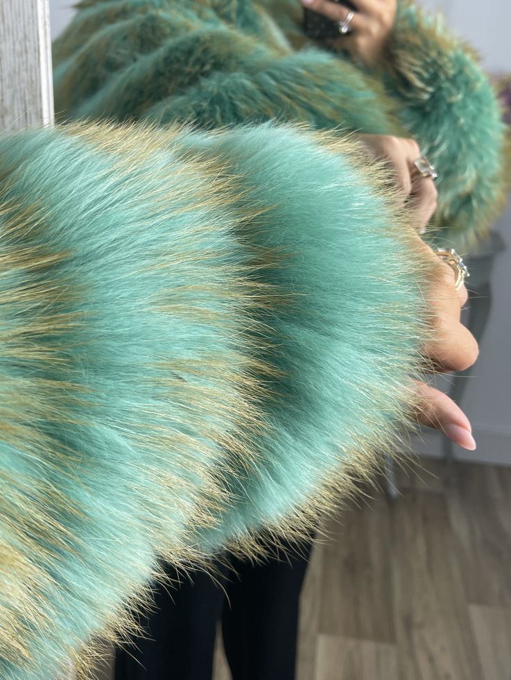 Abrigo Venecia verde