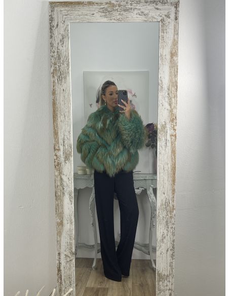 Abrigo Venecia verde