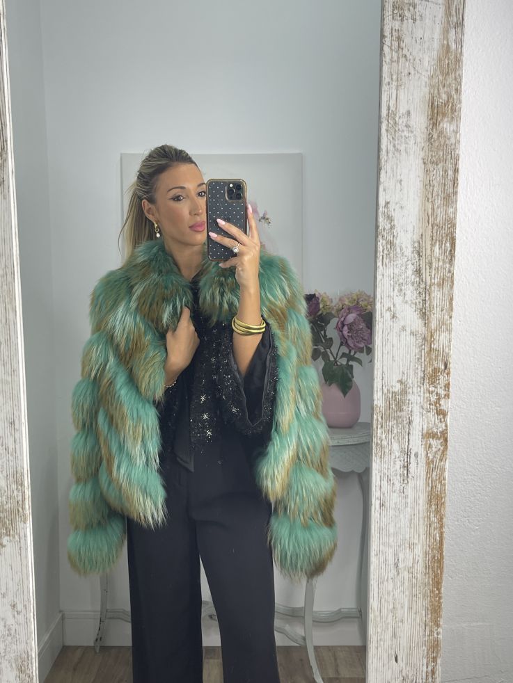 Abrigo Venecia verde