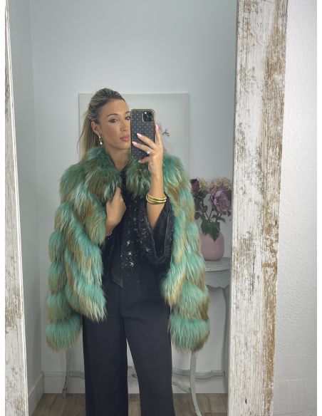 Abrigo Venecia verde