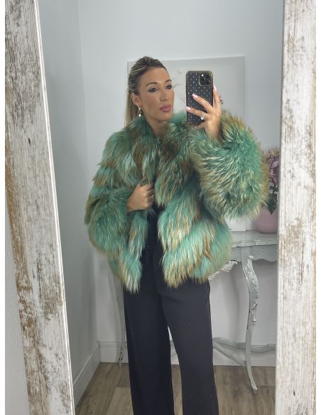 Abrigo Venecia verde