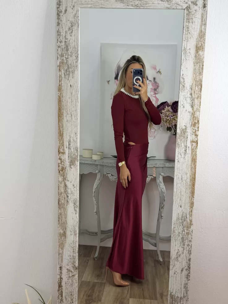 Vestido Tani rojo