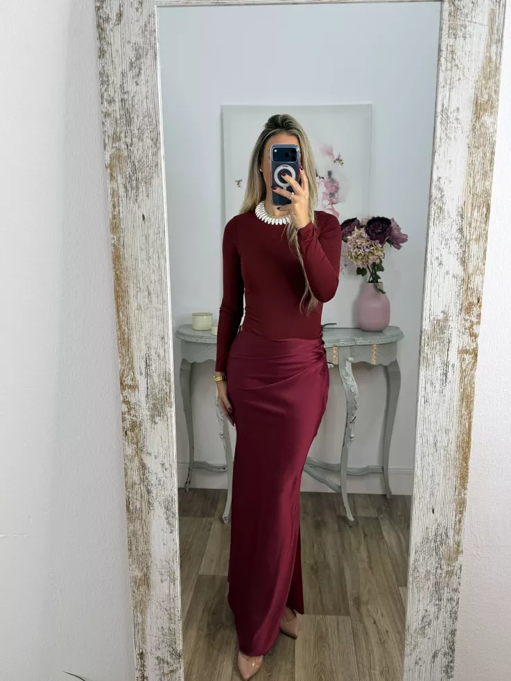 Vestido Tani rojo
