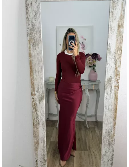 Vestido Tani rojo