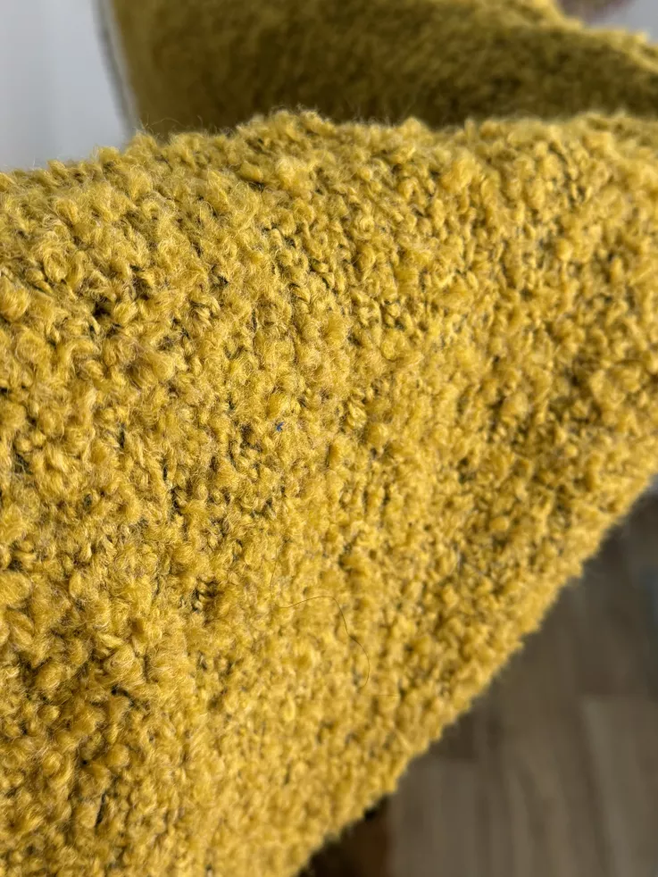 Jersey Alpaca verde y mostaza