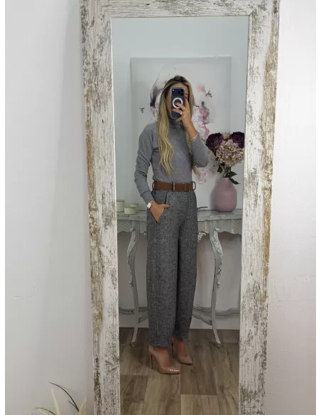 Pantalón Machado gris