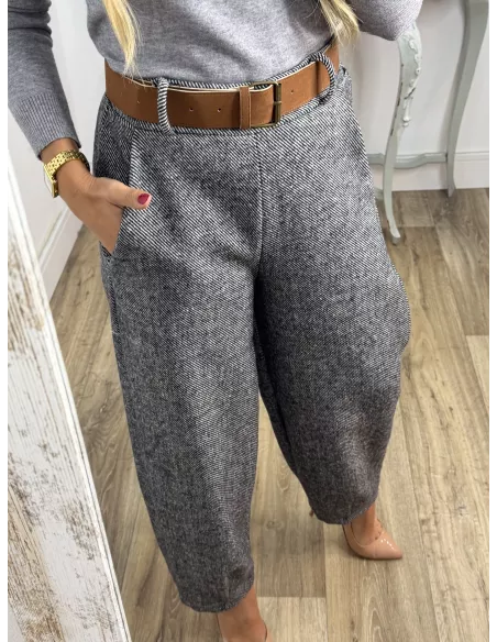 Pantalón Machado gris