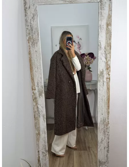 Abrigo Élise choco