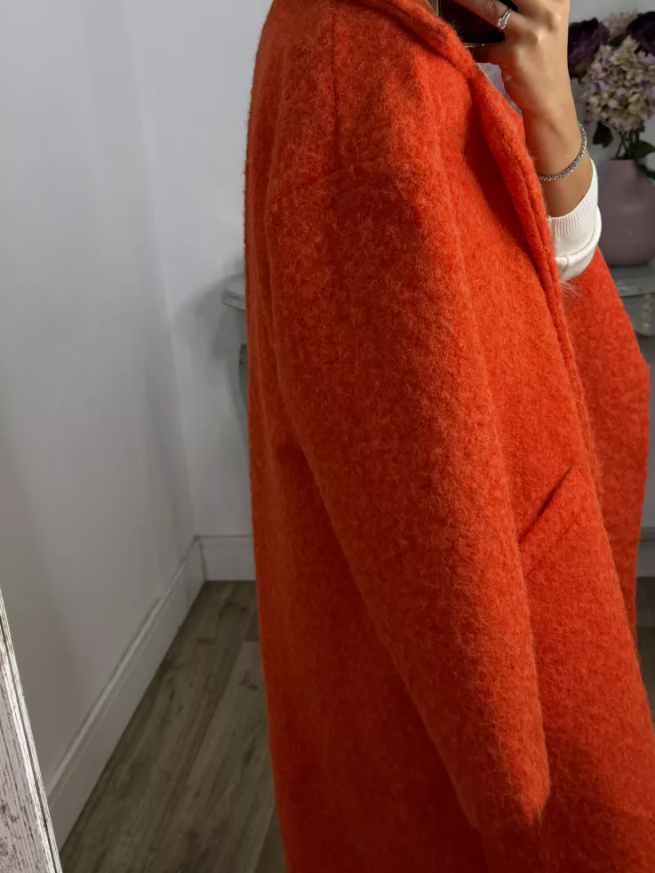 Abrigo Élise naranja