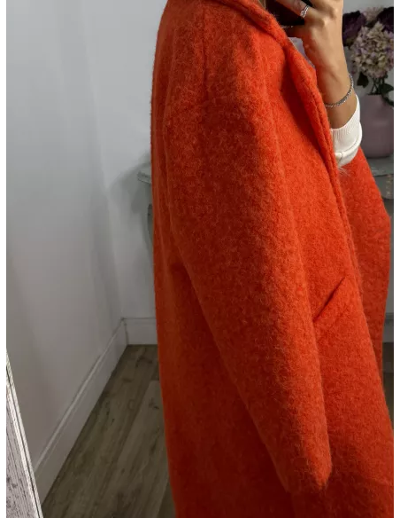 Abrigo Élise naranja