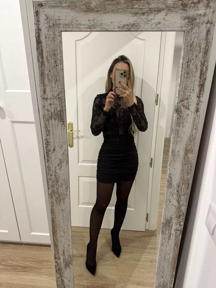 Vestido Celín negro