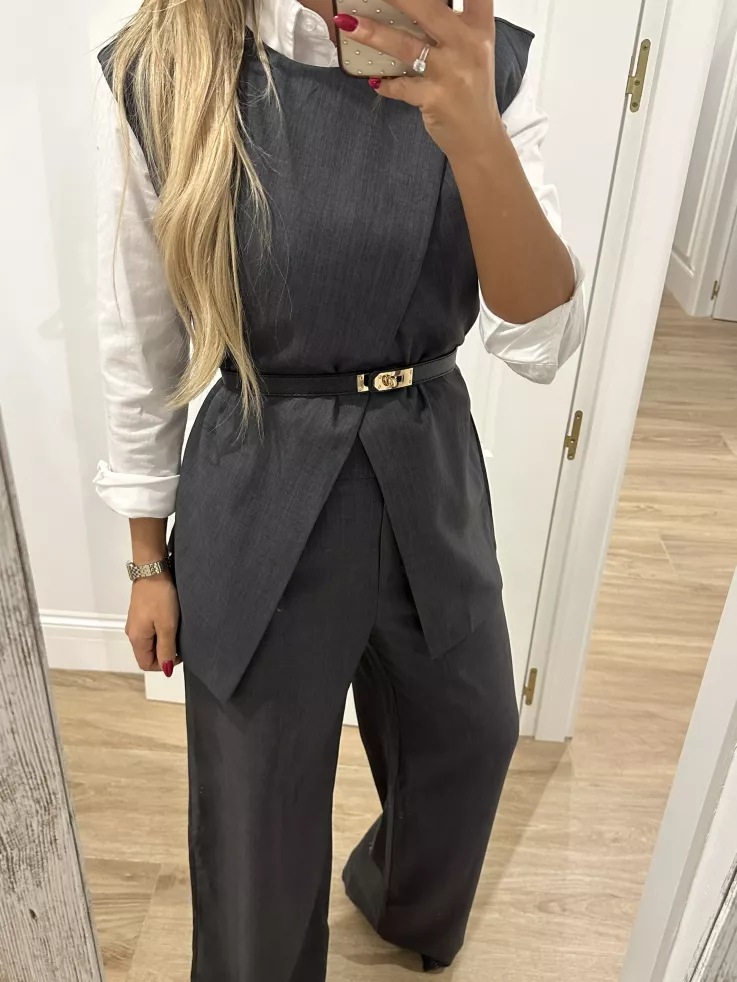 Conjunto Berenice gris