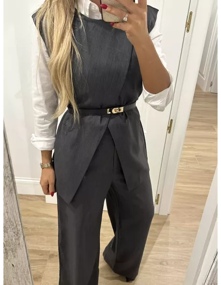 Conjunto Berenice gris