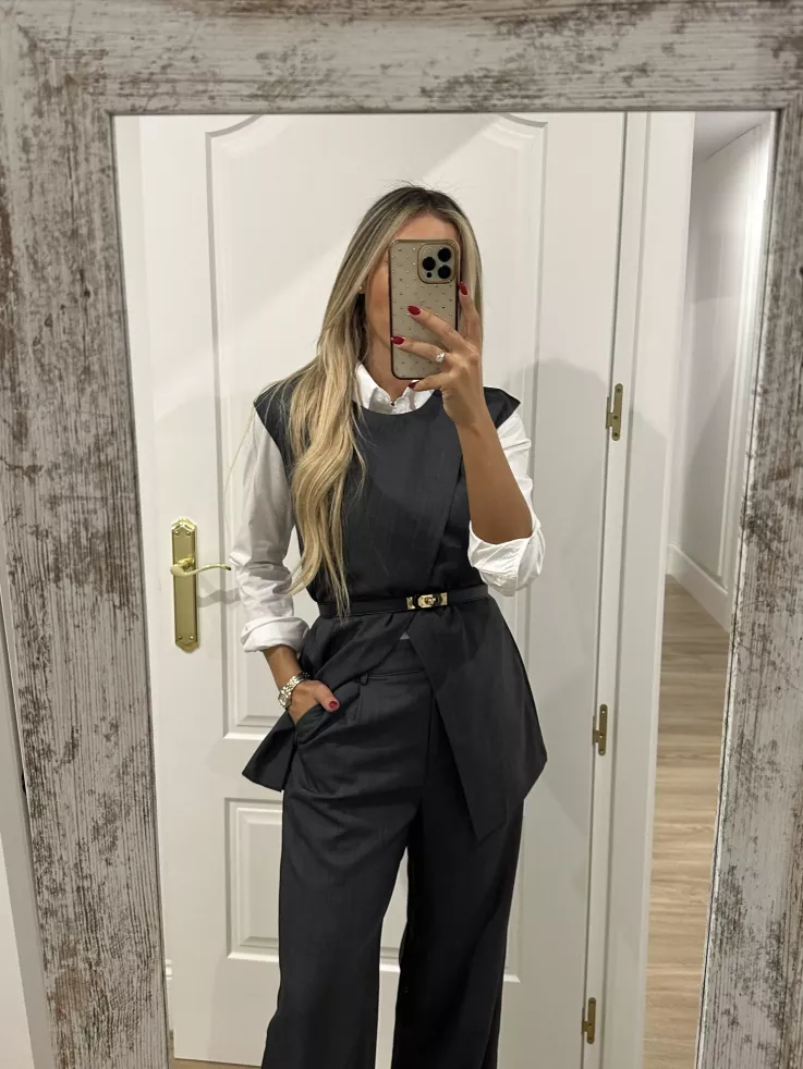 Conjunto Berenice gris