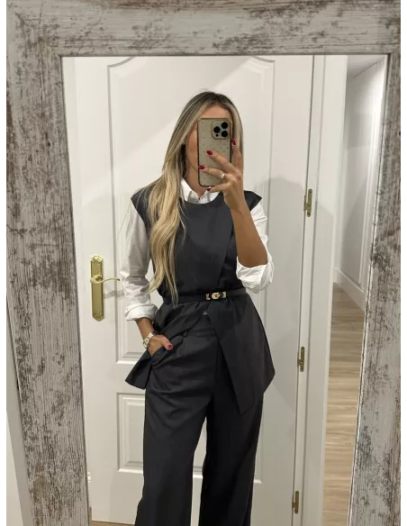 Conjunto Berenice gris