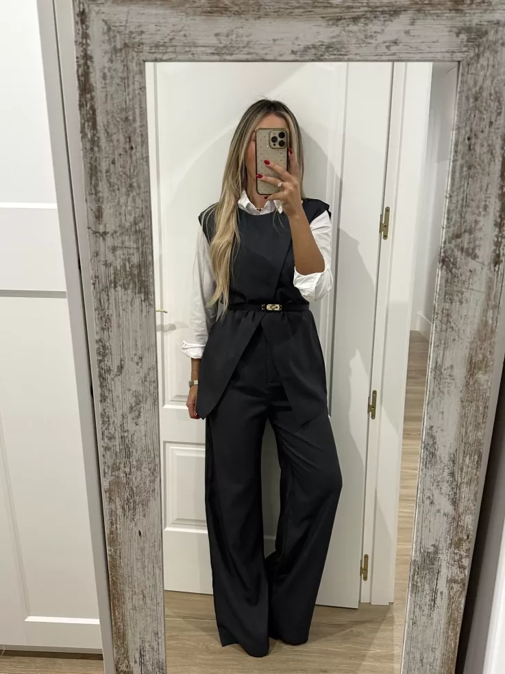 Conjunto Berenice gris