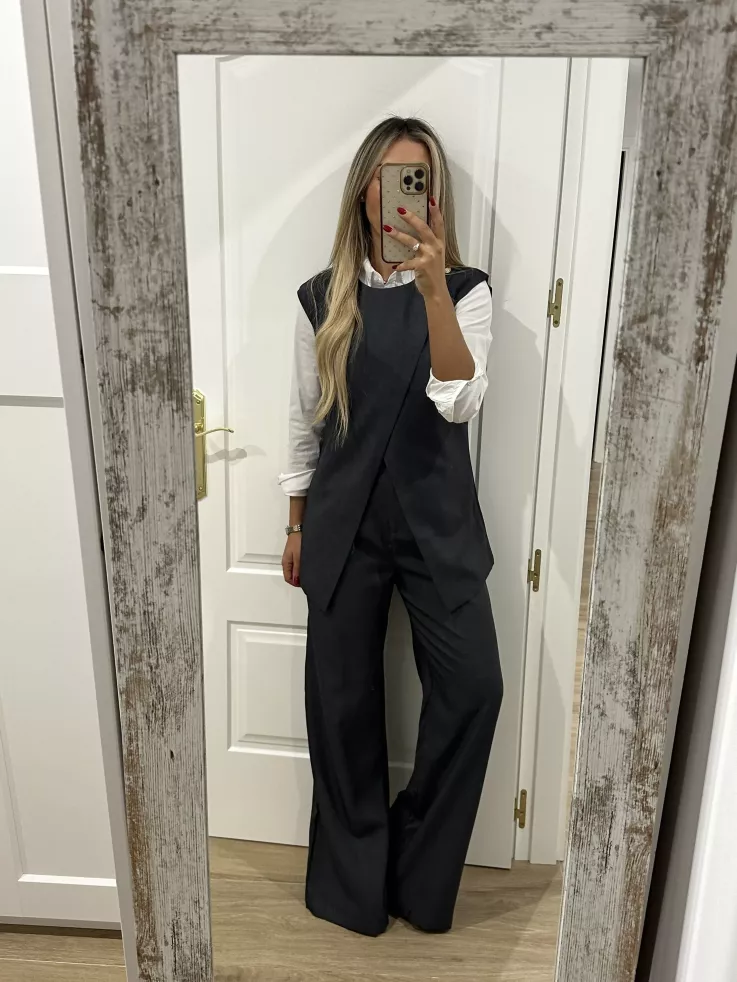 Conjunto Berenice gris