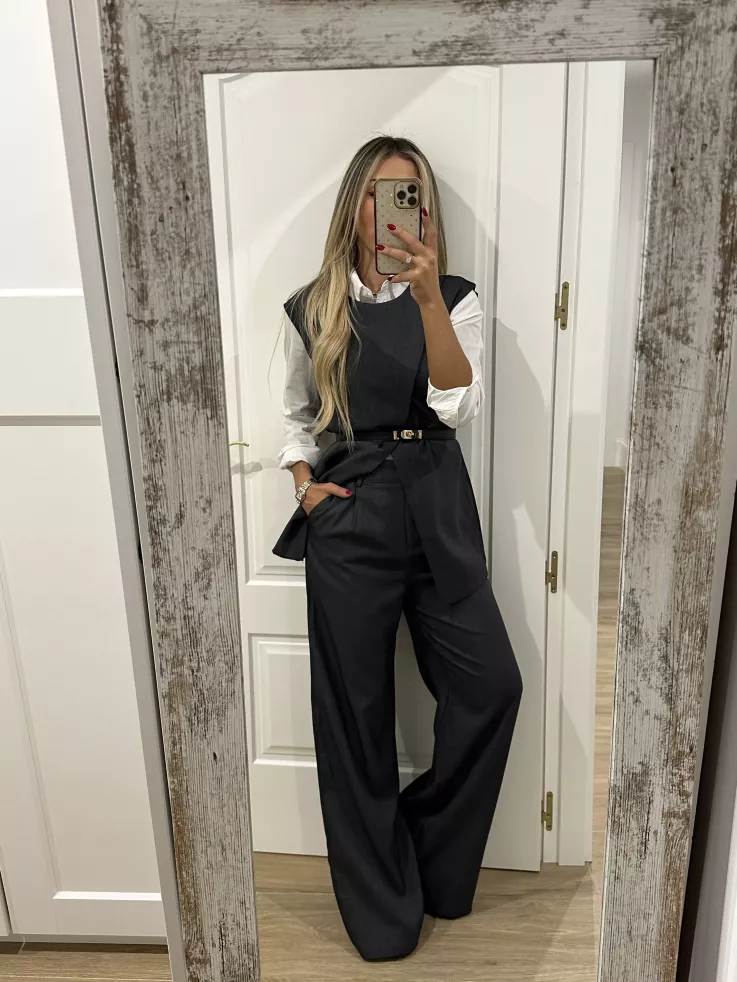 Conjunto Berenice gris