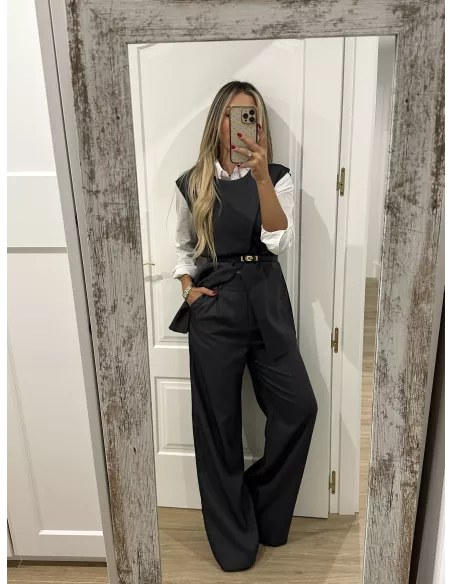 Conjunto Berenice gris