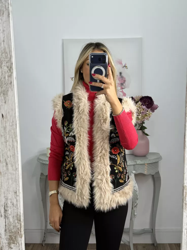 Chaleco Desing negro